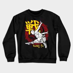 Kung Fu Martial Arts Warrior Crewneck Sweatshirt